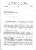 prikaz prve stranice dokumenta Metodologija verbotonalnog sistema