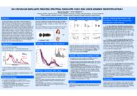 prikaz prve stranice dokumenta Do cochlear implants provide spectral envelope cues for voice gender identification?