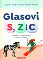 prikaz prve stranice dokumenta Glasovi S, Z i C: vježbenica za uvježbavanje izgovora glasova